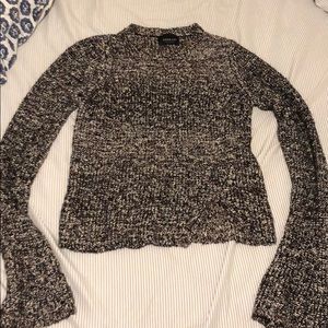 Zara bell sleeve sweater